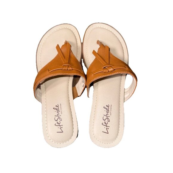 LifeStride Women’s Rio Slip on Sand Sandal flip flop Size 7.5 - Picture 7 of 7